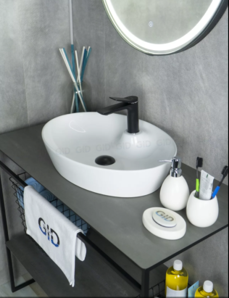 Раковина накладная (55х40) Gid N9436